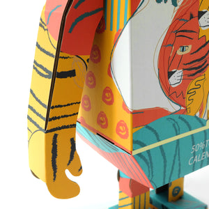 Dino Popup Paper Toy - Lucky Tiger
